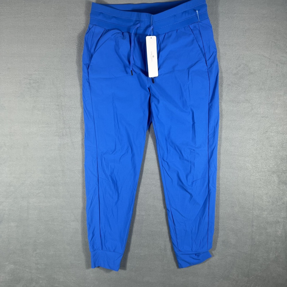 CRZ‎ YOGA Women's Sparkle Blue Casual Jogger Pants Size L 12 Activewear